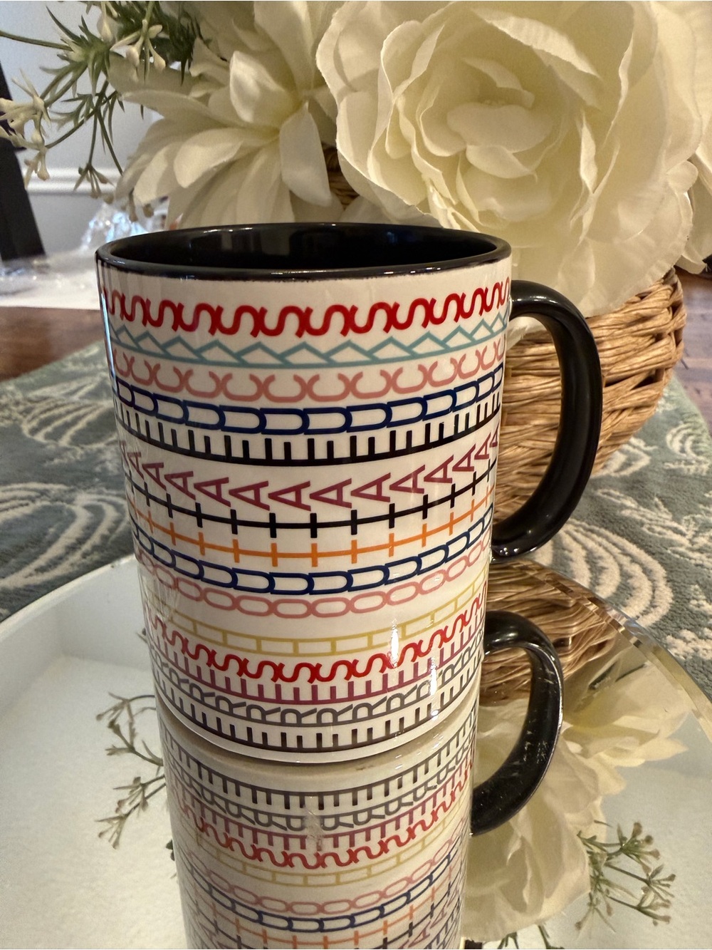 Hidden message mug- ”Fresh Outta Fucks”NWOT